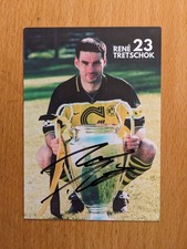 Rene Tretschok Borussia Dortmund Werbekarte 2026 handsignierte Autogrammkarte