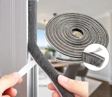 Weather Stripping Door Seal Brush for Sliding Windows/Doors Frame Side,Pile S...