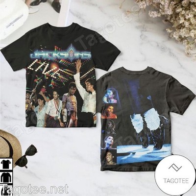 Album T SHIRT AOP The Jacksons The Jacksons Live The Jackson 5 AA1003