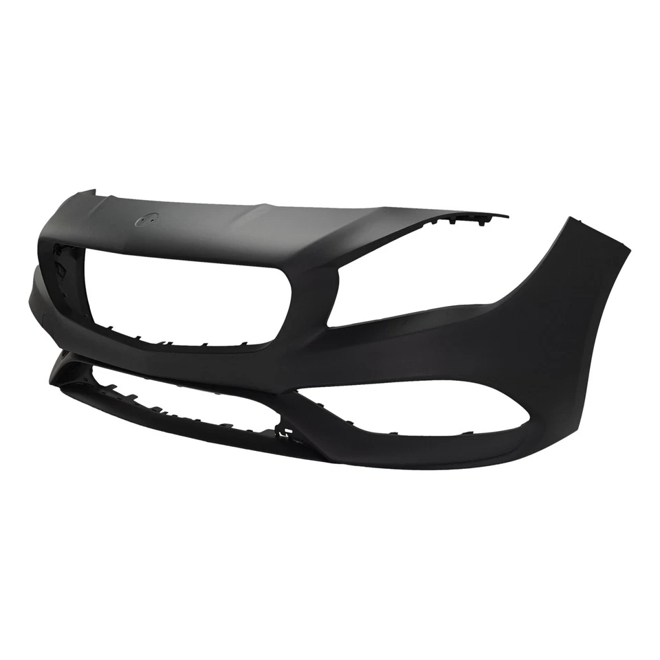 Front Bumper Cover For 2017-2019 Mercedes Benz CLA250 CLA45AMG Primed MB1000538 Foto 3 de 4