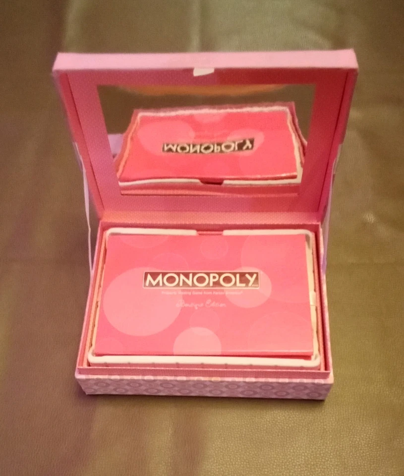MONOPOLY Pink Boutique Edition Case And Board Only** - Image 3 of 4