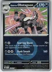 Galarian Obstagoon 132/217 Ascended Heroes Reverse Holo