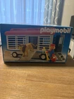 Vintage Playmobil 3514 Circus Lion Wagon - Romani Cage - Train Car