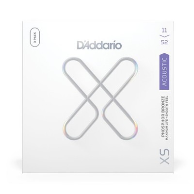 D'Addario XSAPB1152-3P XS 11-52 3er Set - Westerngitarrensaiten