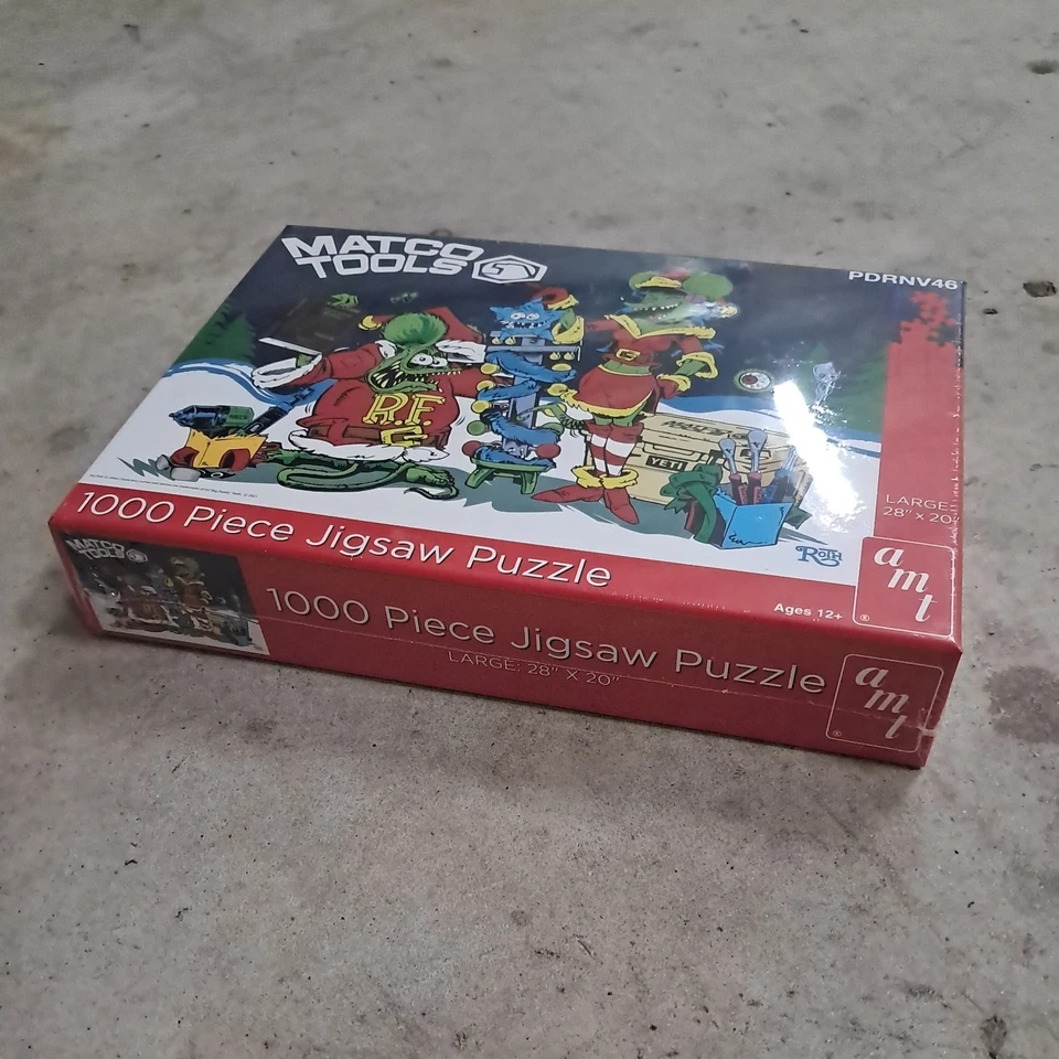 NUEVO EN CAJA SELLADO MATCO TOOLS: ROMPECABEZAS ED ROTH'S RAT FINK 1000 PIEZAS 2021 Foto 2 de 4