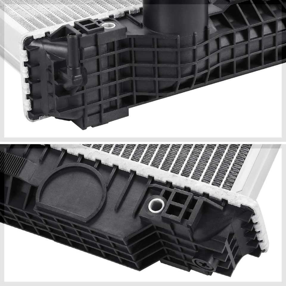 Fits 1993-2012 FLD120/FLD112/FL112/L7500 2 Row Aluminum Radiator Factory Style - Image 4 of 4