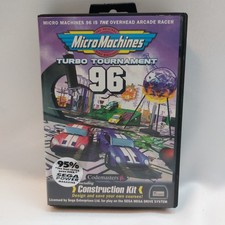 Thumbnail of ebay&reg; auction 127929371275 | Codemaster Micro Machines Turbo Tournament 96 für Sega Mega Drive komplett