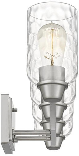 Quoizel Acacia 28" Wide Brushed Nickel Bath Light - Picture 5 of 7