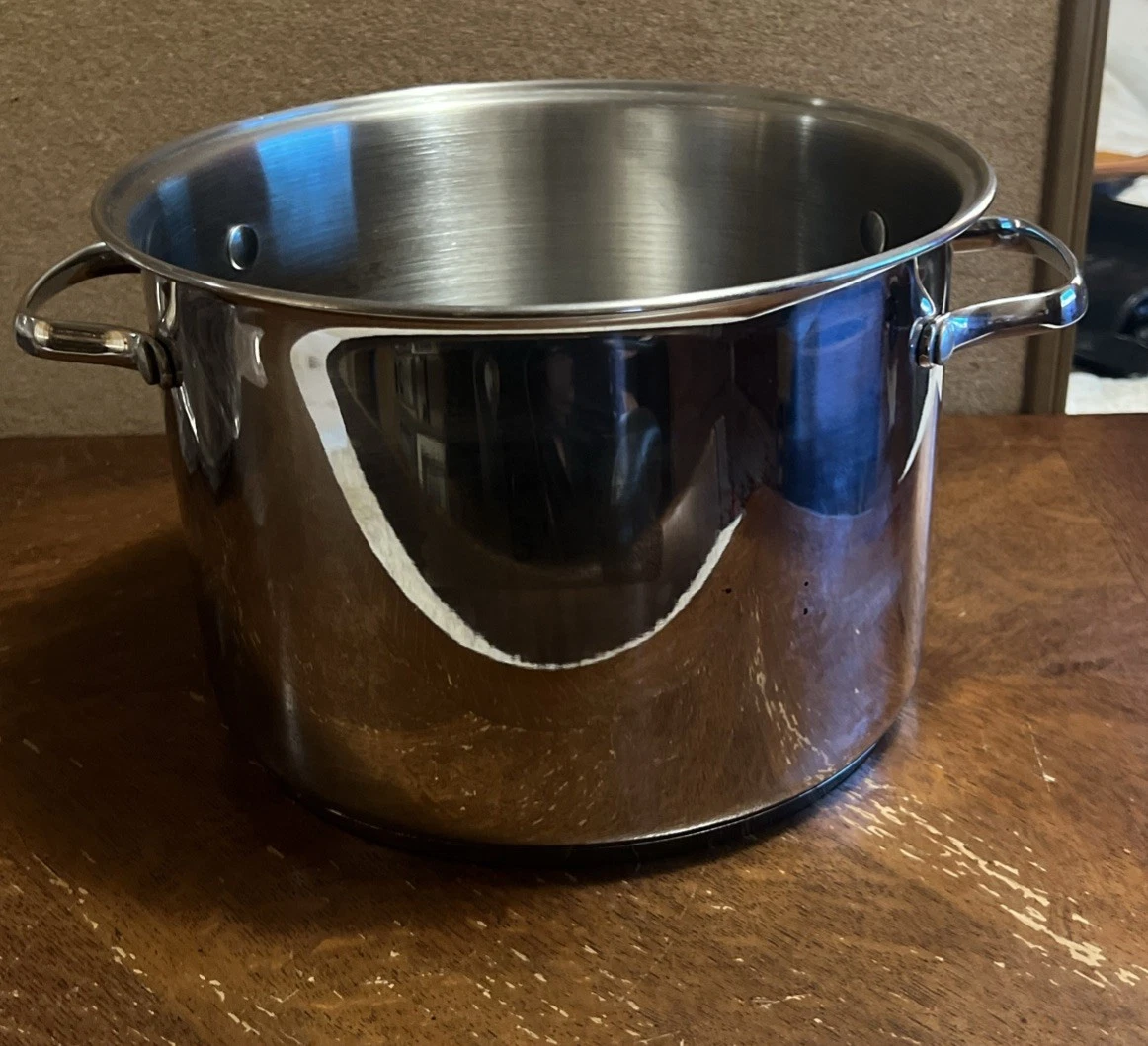 8 QT 18/10 Stainless Steel Tramontina Professional
