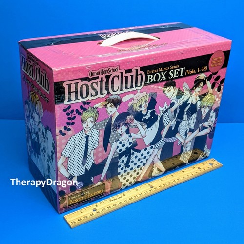 Ouran High School Host Club Complete Manga Box Set Vol 1-18 English