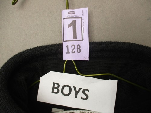 The North Face Size M (10/12) Boys BLK Full Zip Sherpa Lined Athletic Jacket 128 - Picture 9 of 9