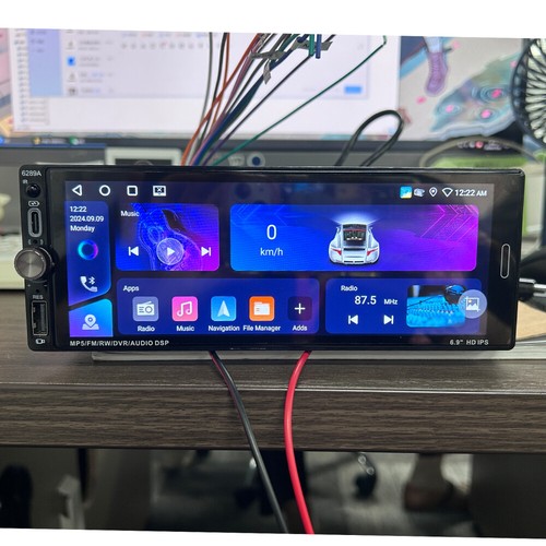 Apple Carplay Autoradio 1 DIN GPS Navi Android Auto RDS WIFI USB Mit Bildschirm - Bild 20 von 20
