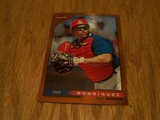 IVAN RODRIGUEZ   1996   SCORE DUGOUT COLLECTION  BASEBALL CARD # 27