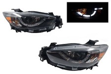 For 2013 14-2016mazda Cx-5 Led Drl Headlight Projector Halogen Set R L Side
