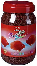 Fish Color Enhancing Red Parrot and Cichlid Fish Feed Food Mediu
