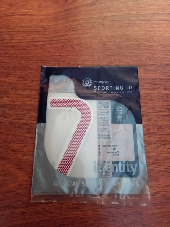 FLOCAGE OFFICIEL SPORTING ID / OFFICIAL NUMBER PORTUGAL HOME RONALDO EURO 2012 - Photo 2/3