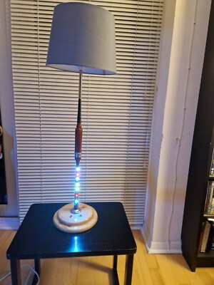 Dudelsack Übung Chanter Tischlampe. Einzigartiges innovatives Design. Schottische Rarität! 