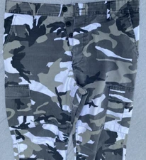 US Military Pants Mens 38 x 31 White Rothco Camo Cargo 1227-0429-kp-0704 Army