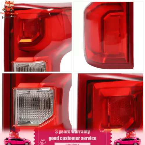 Halogen Tail Light Right Side for Chevy Silverado 2500 3500 HD 2019-2023SY7- - Picture 17 of 24