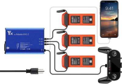 Battery Charger for Autel Robotics EVO 2,II Pro V2 V3 Enterprise Rtk,Dual Drone,