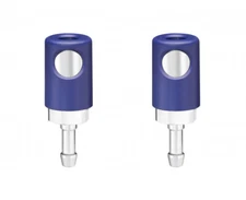 PREVOST IRC QUICK COUPLER DISCONNECT, 1/4" BODY, INDUSTRIAL, 1/4" BARB