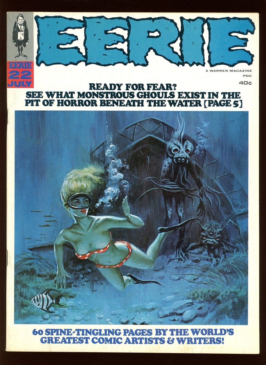 EERIE magazine NO.3 nov dec 1969 France版 EERIE magazine NO.3 nov dec 1969 France版 EERIE, LE MAGAZINE