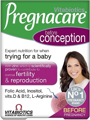 2 X Vitabiotics Pregnacare Conception 30 Tablets Brand New Boxed Uk Ebay 2 X Vitabiotics Pregnacare Conception 30 Tablets Brand New Boxed Uk Ebay