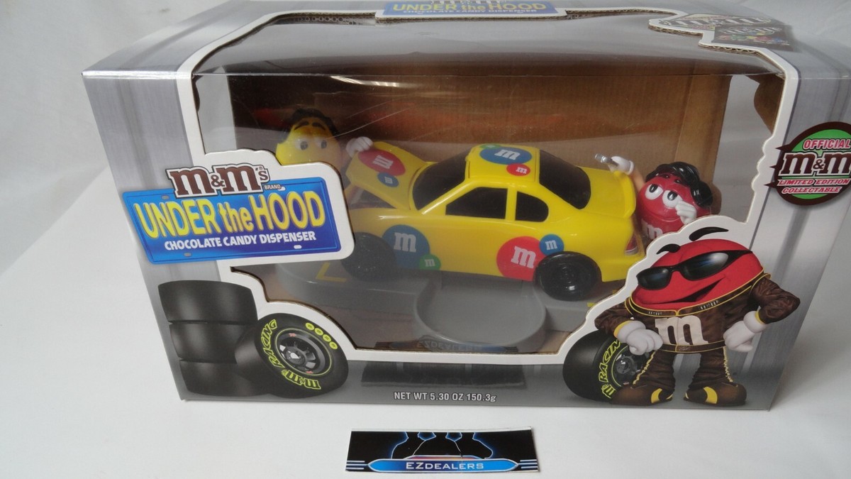 M&M's Under the Hood Chocolate Candy Dispenser Red