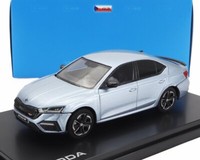 Abrex 1/43 Skoda Octavia Iv Rs 2020 Blau Modellbau Statisches Modell Diecast