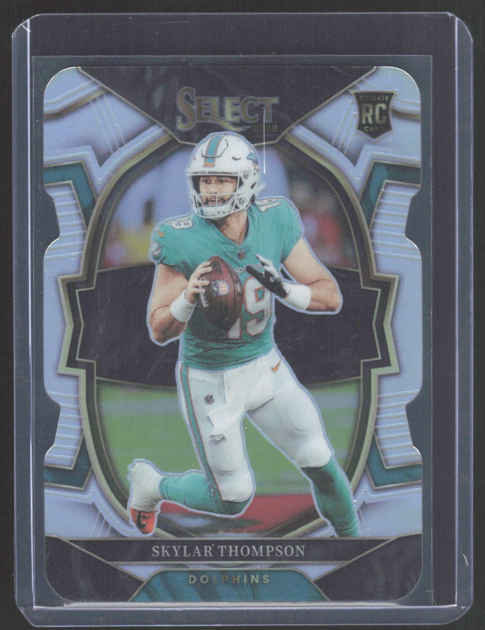 2022 Panini Select #96 Skylar Thompson Silver Prizm Die Cut
