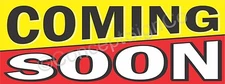 2'X5' COMING SOON BANNER Outdoor Indoor Sign New Store Grand Opening Now Open