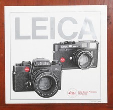 LEICA M AND R SYSTEMS SALES BROCHURE/164890