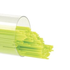 Bullseye Stringers Approx. .5MM.DIA.x17.75"L. Spring Green Opal 90 COE