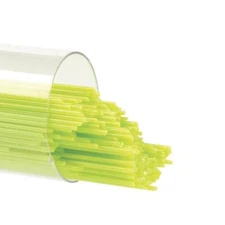 Bullseye Glass Stringers .5mm Spring Green Opal 90coe