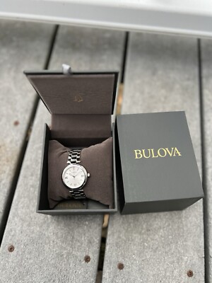 WOW NEW Bulova Classic Women\'s 34mm Diamond Watch Bulova Women main image 3