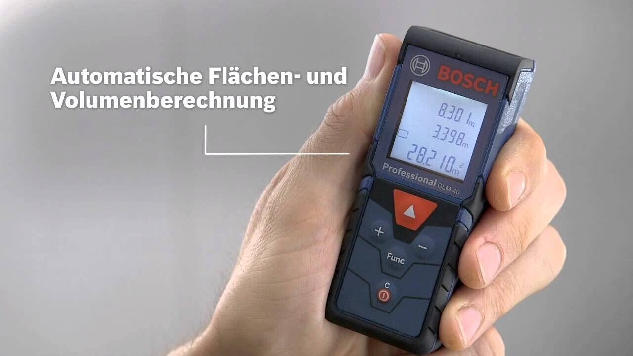 Bosch GLM 40 Professional - Laser Entfernungsmesser NEU
