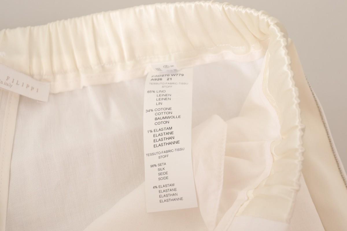 パンツ FABIANA FILIPPI Woman Pants White PAD275F767D614 21 Fabiana Filippi slim-fit Trousers | White | FARFETCH