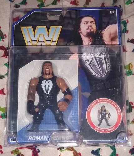 Roman Reigns WWE Mattel Retro Hasbro Carded Wrestl...