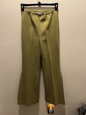 Vintage Pykettes Bell Bottom Pants Disco Size 11/12 Womens