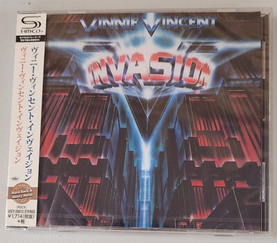 Vinnie Vincent Invasion self titled Japan SHM-CD new s/t same 1986