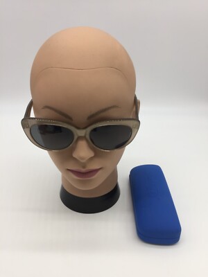 Amelia E. 32-000098 Vivian Gray Glitter Cat Eye Sunglasses 54-18-140 Grey Lens