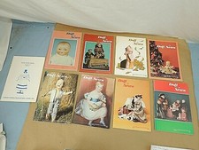 UFDC DOLL NEWS MAGAZINE, 8 ISSUES PLUS INDEX, 1981/1982