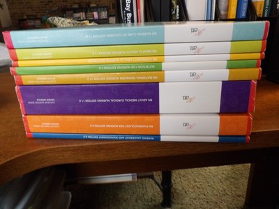 ATI Content Mastery Series Review Modules - 8 Books - RN Nursing 2019