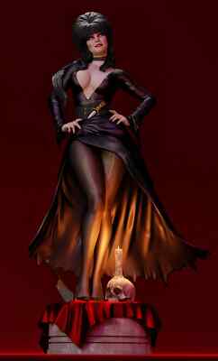 Elvira - Mistress of the Dark - Model Kit Unpainted 3d Print GK
