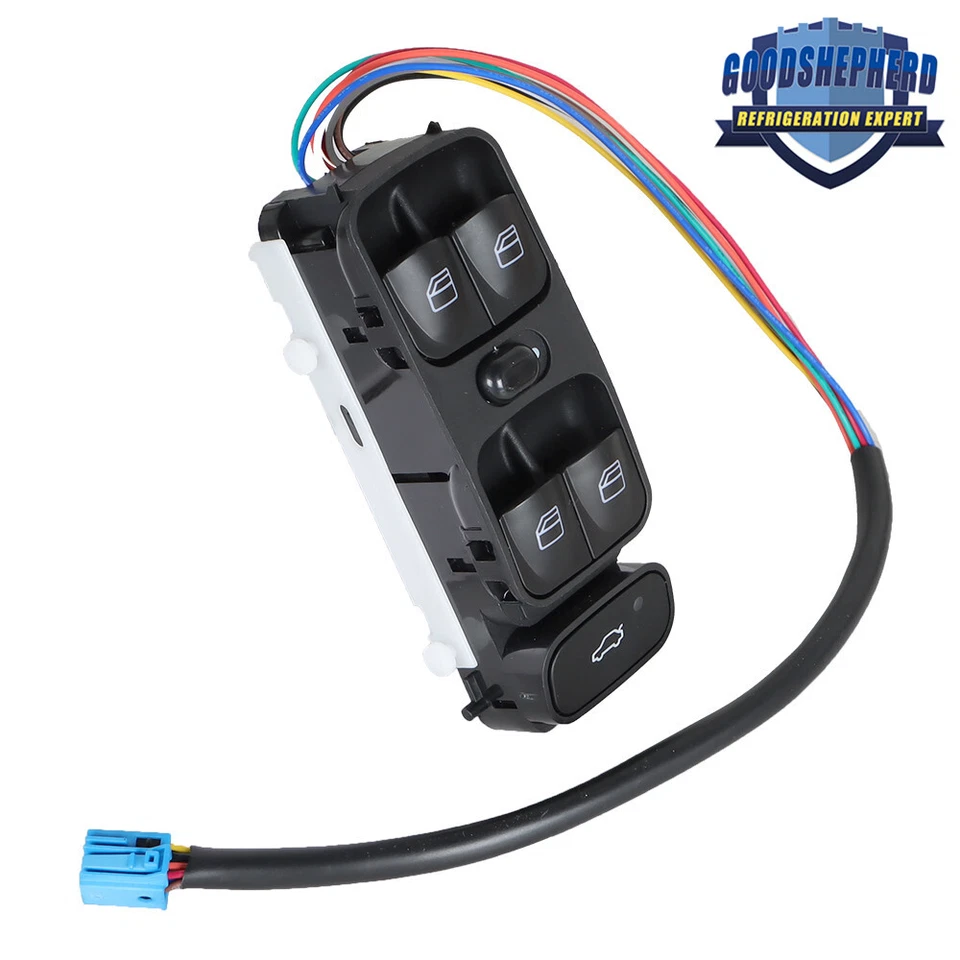 Interruptor maestro de ventana eléctrica para Mercedes-Benz 2006-2009 CLK350 / 2003-2005 CLK320 Foto 4 de 4