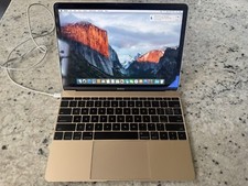 Apple MacBook Air 12'' Rose Gold Laptop 1.2GHz Intel Core M Used