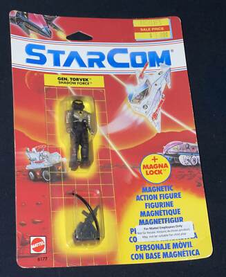 STARCOM GEN. TORVEK SHADOW FORCE MATTEL EUROPEAN VARIANT 1990