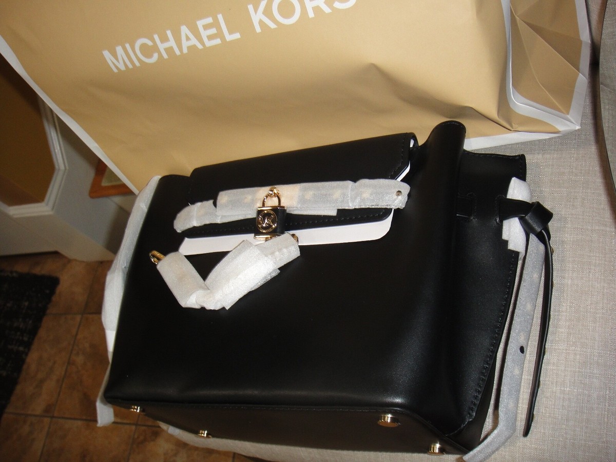 New Michael Kors Hamilton Legacy Large Studded Leather New Michael Kors Hamilton Legacy Large Studded Leather