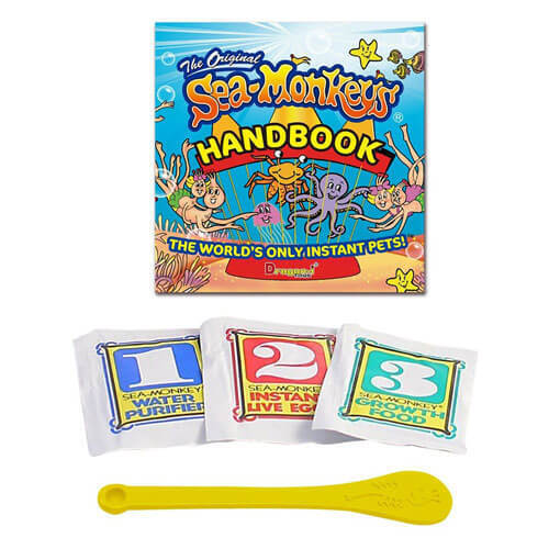 Excellent Quality Portable Classic Fun-filled NEW Amazing Live Sea-Monkeys - Picture 2 of 6