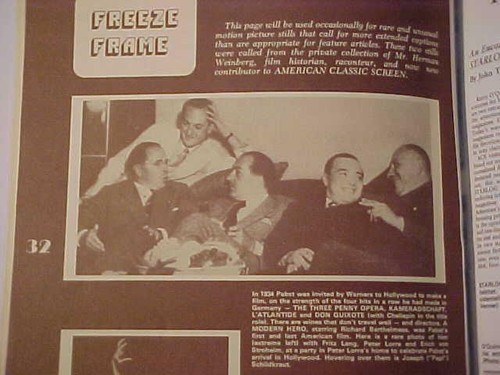 RARE VINTAGE ORIG ~CLASSIC SCREEN~ OLD MOVIE PICTURE MAGAZINE BING CROSBY+ 1978 - Foto 8 di 9